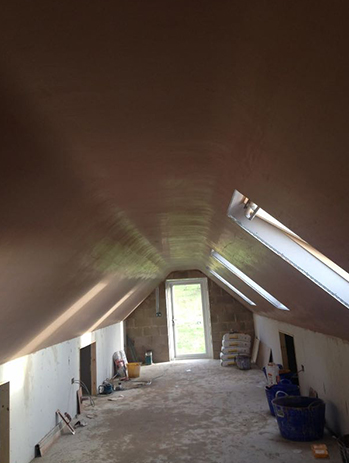 Lime rendering by MG Plastering Stroud